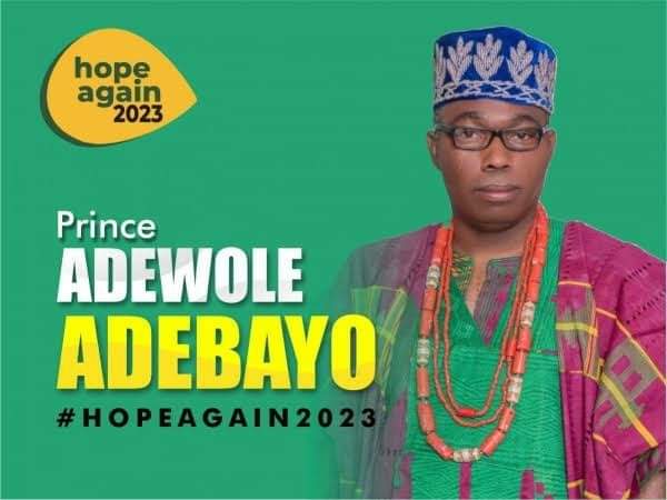 SDP Presidential Candidate , Adebayo Up For “The Candidates”
