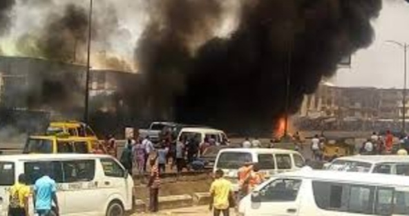 Fire Guts Onitsha Main Market As Goods Worth Millions Of Naira Destroyed 