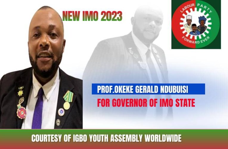 Imo Guber 2023: I Want To Be Obidient And Yusuful To My Dear State – Prof Okeke